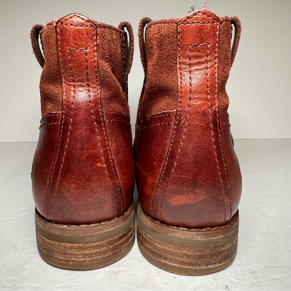 Timberland Brown Leather Earthkeepers Savin Hill Chelsea Ankle Boot Women’s 9.5 - Picture 8 of 11